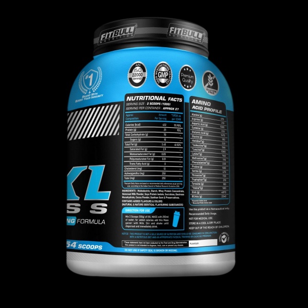 Fitbull Nutrition XXL Mass Gainer - Image 2