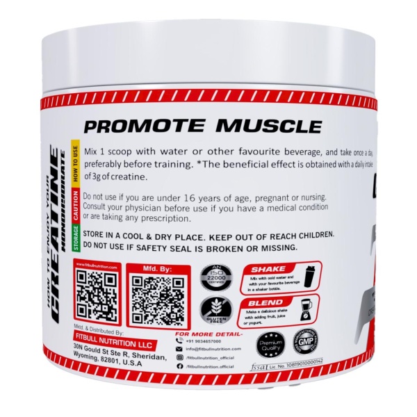 Fitbull Nutrition Creatine - Image 3
